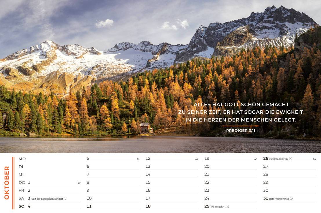 Life-is-More Panoramakalender 2026